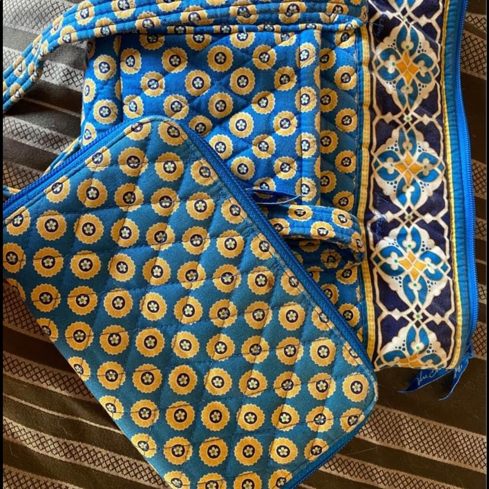 Vera Bradley purse and matching wallet